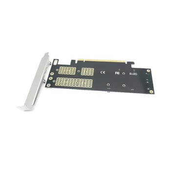 Карта на адаптера SSD PCIE X16 режим до M. 2 M Key NVME PCIE X16 режим до M. 2 B Key Карта адаптер SSD SATA MSATA
