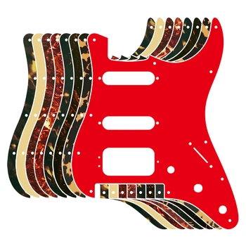 Качествена Подплата за китара XinYue - За САЩ С 11 Дупки за винтове Strat Единична скреч плоча Floyd Rose Tremolo Bridge Humbucker HSS