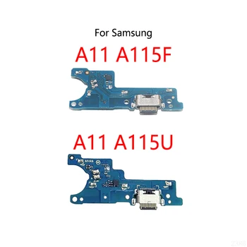 Качество AAA USB докинг станция за зареждане, жак за Samsung Galaxy A11 A115F A115U, Модул платка за зареждане