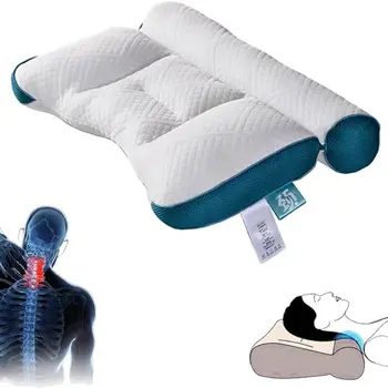 Комфортна възглавница за защита на шията с обратната вытягивании По време на сън Ултра-удобна възглавница за защита на шията и гръбначния стълб