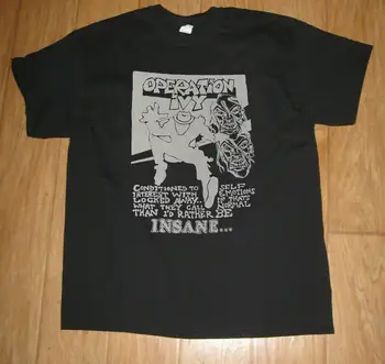 Концертно турне Operation Ivy Ска, пънк-рок, мъжка тениска Gildan