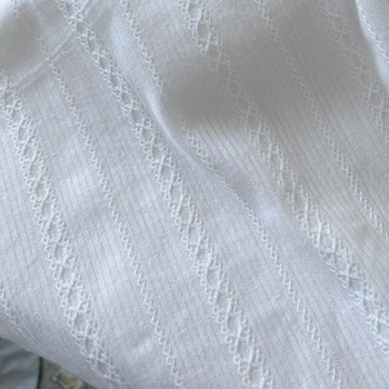 Луксозна жаккардовая плат от чист памук 3/5/10 м, използвана за шивашки блузи, поли, детски и дамски дрехи