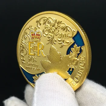 Мемориал медал на Кралица Елизабет II, Творчески Позлатени Модерен европейски и американски монети
