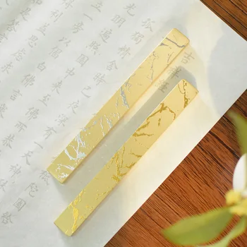 Месингови везни, преспапиета, Калиграфия, налягане на хартия, преспапиета Xuan, твърди метални, златна и сребърна нишка, творчески почерк