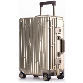 Метален куфар от алуминиева сплав 90Fun, Метален багаж, пътен куфар Mijia, 20 инча