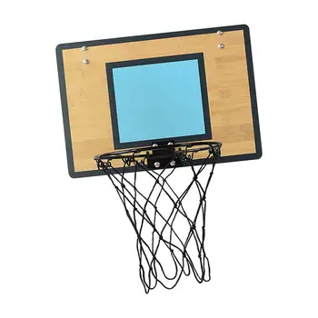 Мини-баскетбол обръч, лесна за инсталиране на детска играчка за баскетбол, баскетболни врата за офис стая, на тренировки по баскетбол на открито, градина