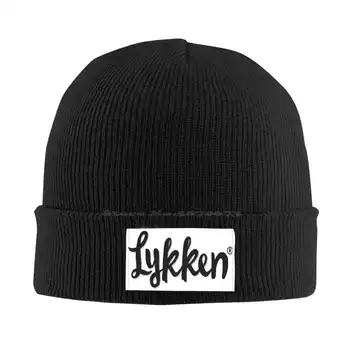 Модерна шапка с логото на Lykken, висококачествена бейзболна шапка, вязаная капачка