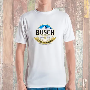 Модни Тениски-унисекс Busch Light Breved T-shirt