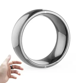 Модно умно цифрова пръстен Smart Ring IP68 водоустойчив тракер С вграден модул виртуални разговори с халка на пръста си, за партита