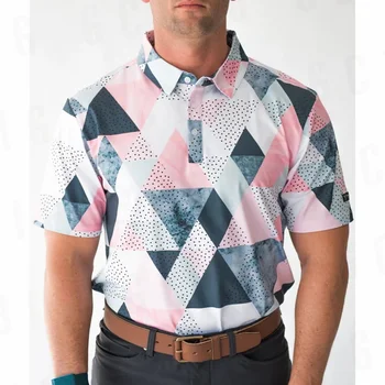 Мъжки катерене потник, риза, облекло, риза за голф, поло риза, бързо съхнещи тактически ризи с къс ръкав, От трико