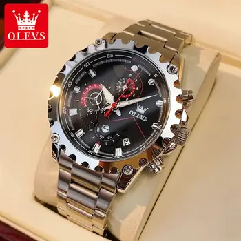 Мъжки кварцов часовник OLEVS с циферблат 
