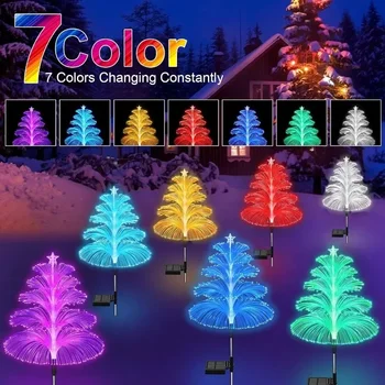 На слънчева светлина под формата на медузи, за да пътеки Външен Водоустойчив Градински Пейзаж светлина за косене на Висококачествено Коледно осветление RGB