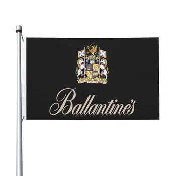 НОВ двустранен банер Ballantine Breeze Flag Градински флаг Декоративен флаг банер за парти 3x5 фута (90x150 см)
