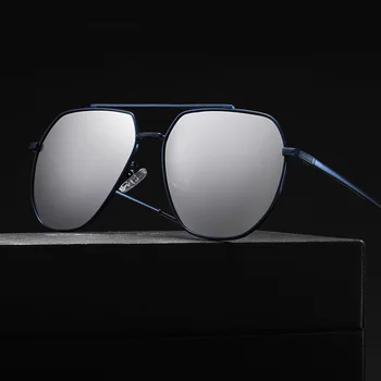 Нови Модни Слънчеви очила с Поляризация Net Red, мулти фасетиран Овални Слънчеви очила, Очила за шофиране с индивидуална защита от ултравиолетови лъчи