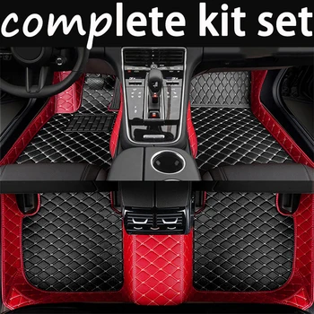 Обичай кожени автомобилни постелки за ASTON MARTIN DBX 2020 комплект автомобилни мокети Подложки за краката