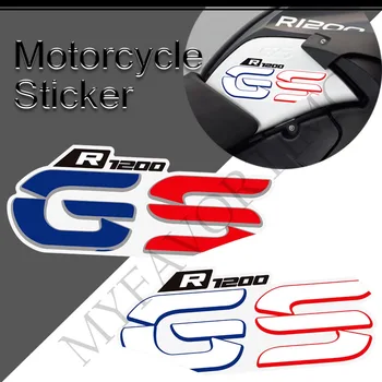 Облицовка на резервоара, комплект за бензин, масла, накладки на колене, мотоциклетни етикети за BMW R1200GS R 1200 GS GSA 2004 - 2012 2013 аксесоари