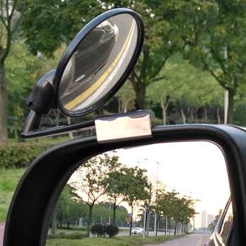 Огледало Слепи Зони на Лявото и Дясното Предните колела със Завъртане на 360 Градуса Широкоугольное Огледало за Обратно виждане Автобус Мъртва Зона Помощно Огледало