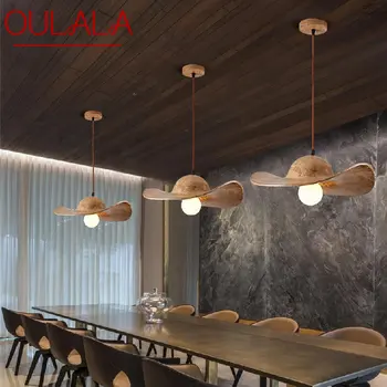 Окачен лампа OULALA Nordic Шапка в скандинавски стил, led модерна и креативна проста полилей за домашен интериор на бара в кафенето на