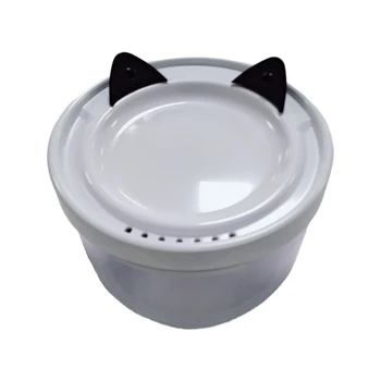 Опаковка на питейна вода за кучета и котки D7YB за домашни любимци в стая с 2 сменяеми филтри Керамичен ръб за подаване на храна за котки и кучета