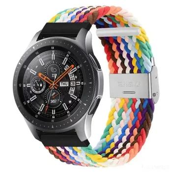 Оплетена каишка solo loop За Samsung Galaxy Watch 4 6 44mm 40 мм 4 classic 46мм correa Гривна Galaxy 55 Pro 45 мм Лента, Без Пропуски