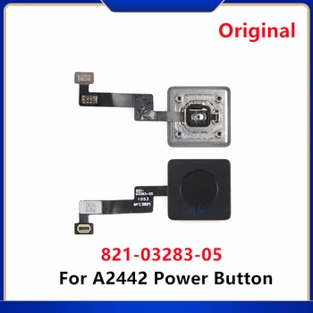 Оригиналната Нов Бутон за включване/изключване A2442 Touch ID 821-03283-05 за Macbook Pro Retina 14 