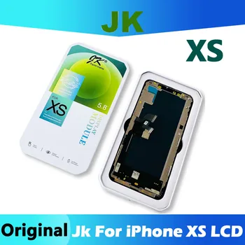 Оригинални LCD дисплей JK Incell за iPhone XS, LCD дисплей, сензорен дисплей, дигитайзер, резервни части, няма мъртви пиксели, 100% тестван