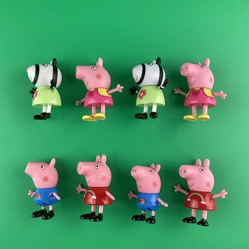 Оригинални играчки Pepa Pig, Фигурка на Героя, Оригинални кукли George pepa Friends, Коледен Подарък за Рожден Ден за Децата, горещо разпродажба
