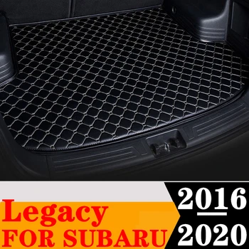 Подложка в багажника на колата, за SUBARU Legacy 2020 2019 2017 2018 2016 Задния Товарен Подложка Задна Тава багажника подложка за багаж Килим Авточасти за интериора