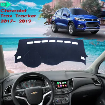 Подложка за арматурното табло, мокет, Защита от светлина за Chevrolet Trax Tracker Holden 2017 2018 2019, Стикери екстериор, авто аксесоари