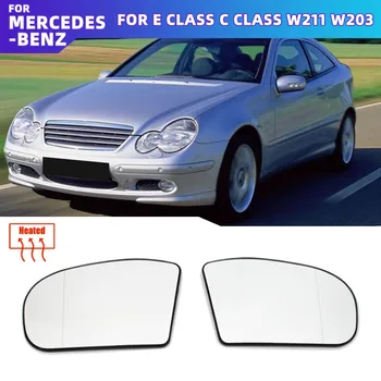 Подмяна на Стъкло, Ляво Огледало за обратно виждане С Подгряване за Mercedes Benz W203 W211 00-06 2038100121