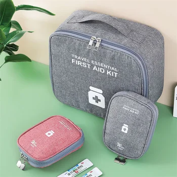 Преносими чанти за съхранение на лекарства с голям капацитет, Кутия за съхранение на домакински медицина, външна здрава чанта за оцеляване при извънредни ситуации, калъф за хапчета