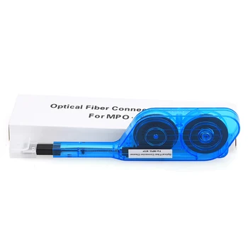 Пречистване на оптична конектори за инструмент MPO MTP Optical Cleaning Box само с Едно докосване на дръжката за почистване на влакна, 12 пъти повече от 600 пъти