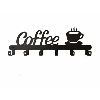 Притежателят На Кафе Чаши, С Монтиран На Стената, Знак За Декор На Кафе На Бара, Поставка За Кафе Чаши, Поставка За Кафе Знаци, Поставка За Кафе На Steins