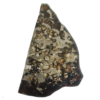 Проба на метеорит Бренхэм Пироксен Дял от естествени материали и др Изискана колекция от образци на метеорити