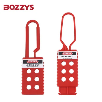 Промяна BOZZYS заключване долен език от полипропиленови найлон с 6 дупки за многоперсонального контрол на промишленото електрическо оборудване