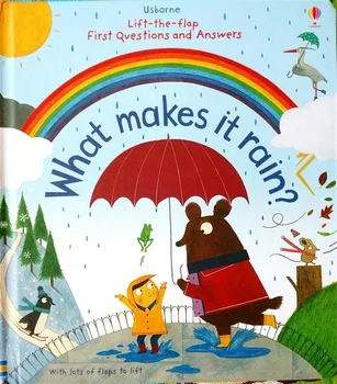първите въпроси и отговори, от което вали, английски забавни книжки с картинки, подарък за деца
