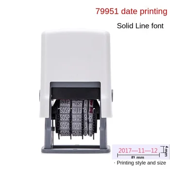Ръчно standalone, маркировъчна машина за печат на дата, Марка, Дата на производство, Марка Време, Регулируем Печатна машина за датата, Малък Печат