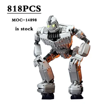 Серия от филми MOC-14898 the Iron Giant - Робот Автобот Играчка Градивен елемент на Модел 818ШТ Модел характер Подарък за рожден Ден подарък за Коледа