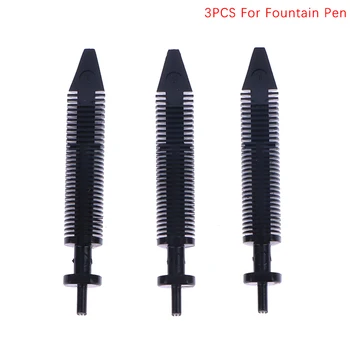 Система за двойно източване на перьевой химикалки с подающим перо от 3 теми за по-плавно източване на мастило, без задръстване