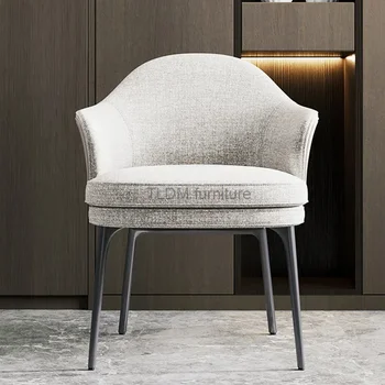 Скандинавските Луксозни Трапезни столове Минималистичен Модерен дизайн, Компютърни Високи Дървени Трапезни Столове за Кухня, Всекидневна, Мебели за дома Cadeiras