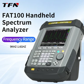 Спектрален Анализатор TFN FAT100, 9 khz-1,6 Ghz, мултичестотно преносим точност ръководят цифров анализатор на спектъра