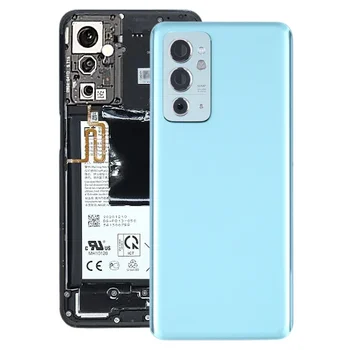 Стъклена Задния Капак на Отделението за батерията за OnePlus 9RT 5G MT2110 MT2111 с Обектива на Фотоапарата и Задната Капачка на Корпуса на Телефона
