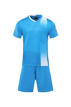 Сублимационен печат изработени по поръчка мъжки футболна форма на спортен комплект от футболни тениски дишаща бързосъхнеща е футболна облекло, спортно облекло