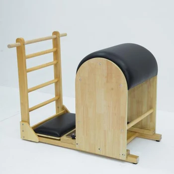 Фитнес оборудване за фитнес body balance дървена базова рама стълба за пилатес бъчва