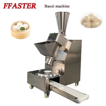 Формоване машина Baozi Автоматична машина за приготвяне на Момо, машина за приготвяне на кифлички с плънка на пара
