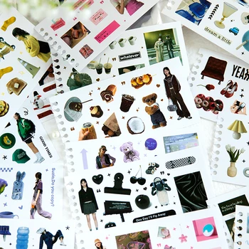 Фотоматериалы Daily Elements, хартия и етикети, естетически профил от ръцете на Агент за scrapbooking материал за декоративни колаж