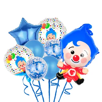 Цирк топка-клоун, набор от топки, пентаграм, цветна топка, латексный топка, балон, детска топка за парти по случай рожден ден, набор от топки