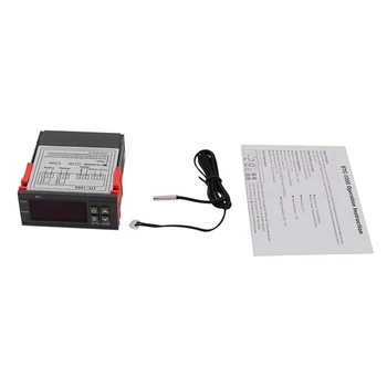 Цифров регулатор за температура STC-1000 110-220 В/AC с датчик НПМ за управление с термостат и интеркулер Електрически нагревател пивоварна