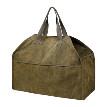 Чанта за носене Туристическа чанта за носене на дърва за огрев Дръжка за носене на дърва за огрев, Устойчиви на надраскване чанта за съхранение