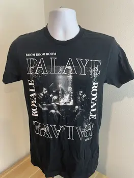 Черна Тениска инди-рок група Palaye Royale Boom Boom Room Side B Малка